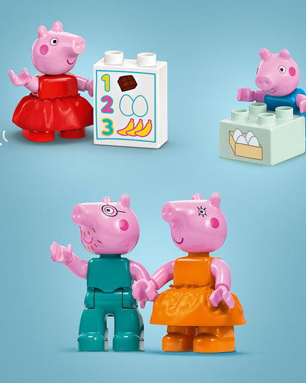 LEGO® DUPLO® Peppa Pig Supermarket Toy with Figures 10434