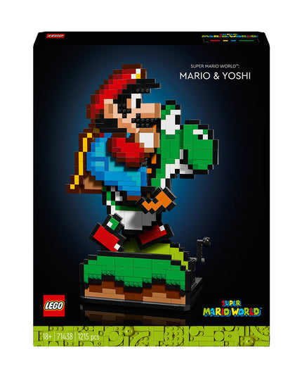 LEGO® Super Mario™: Mario & Yoshi Set for Adults 71438