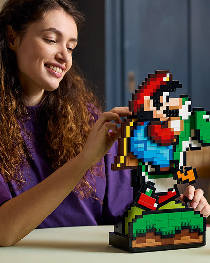 LEGO® Super Mario™: Mario & Yoshi Set for Adults 71438