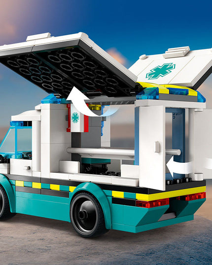 LEGO® City Emergency Ambulance Toy Truck Building Set 60451
