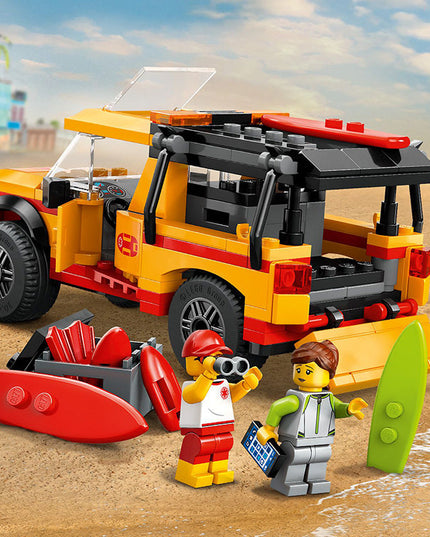 LEGO® City Lifeguard Beach Rescue Truck & Shark Toys 60453