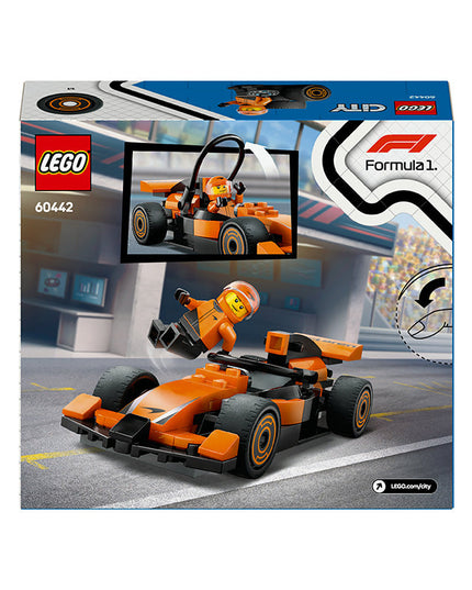 LEGO® City F1 Driver with McLaren Race Car Toy Playset 60442