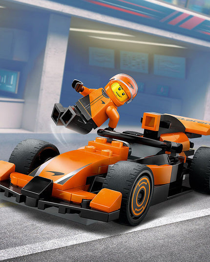 LEGO® City F1 Driver with McLaren Race Car Toy Playset 60442