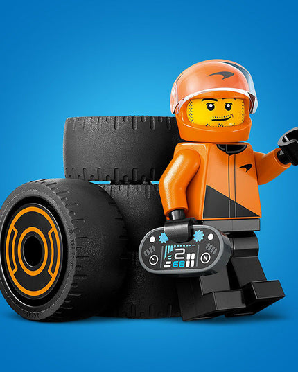 LEGO® City F1 Driver with McLaren Race Car Toy Playset 60442