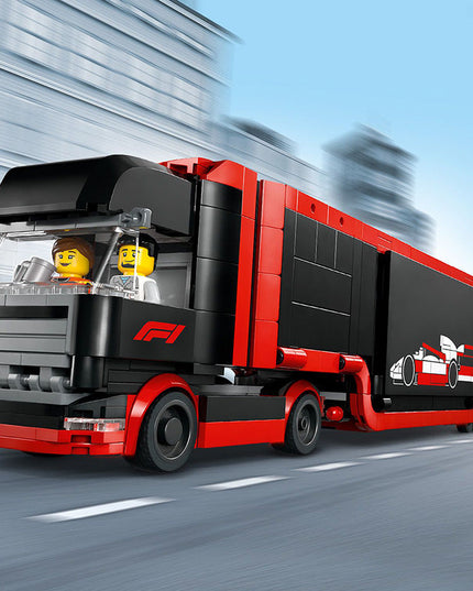 LEGO® City F1 Truck with RB20 & AMR24 F1 Cars Playset 60445