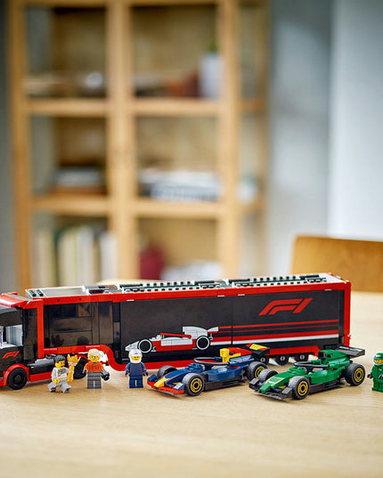 LEGO® City F1 Truck with RB20 & AMR24 F1 Cars Playset 60445