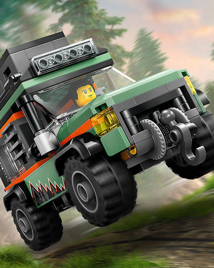 LEGO® City Off-Road 4x4 Mountain Truck, Toy Vehicle Set 60447