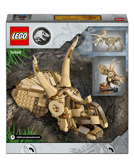 LEGO® Jurassic World Dinosaur Fossils: Triceratops Skull 76969