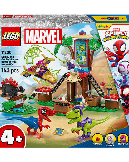 LEGO® Marvel Spidey And His Amazing Friends Spidey and Gobby’s Raptor Battle at Tree House HQ 11200