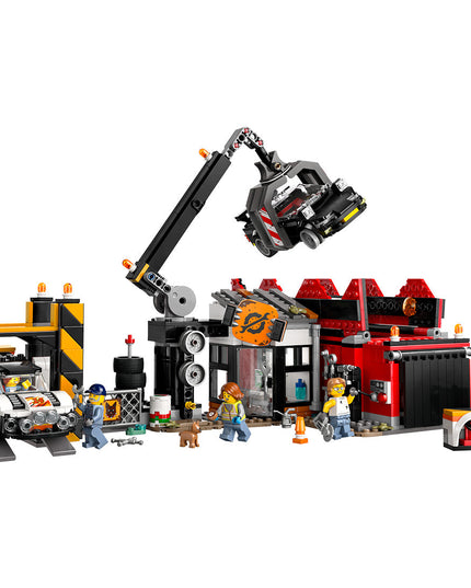 LEGO® City Scrapyard with Cars, Building Toy Set 60472