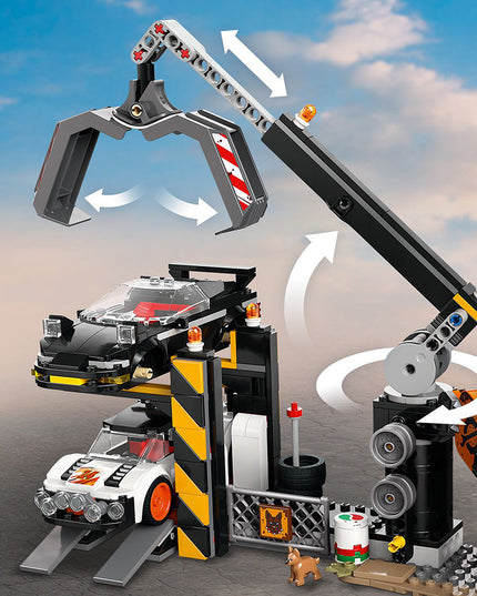 LEGO® City Scrapyard with Cars, Building Toy Set 60472
