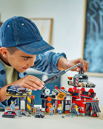 LEGO® City Scrapyard with Cars, Building Toy Set 60472