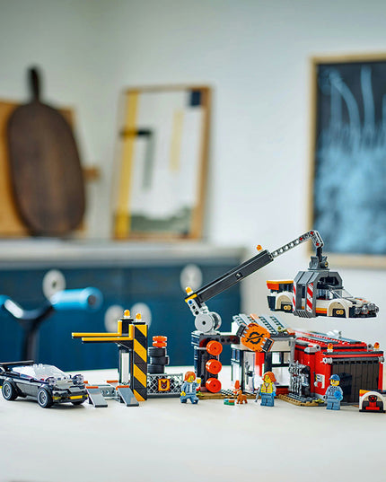 LEGO® City Scrapyard with Cars, Building Toy Set 60472
