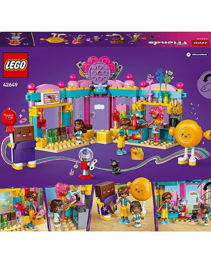 LEGO® Friends Heartlake City Sweet Shop Pretend-Play Set, Role-Play Toy 42649
