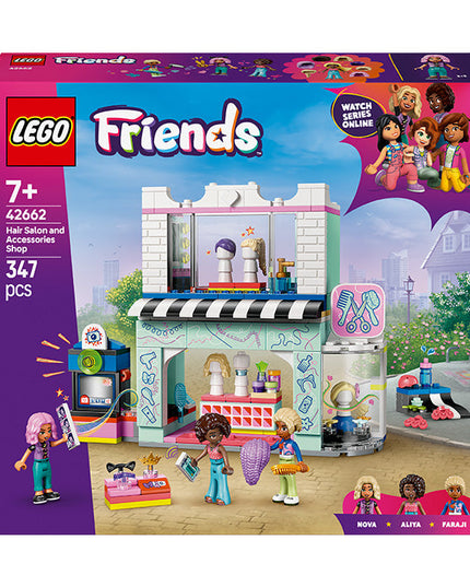 LEGO® Friends Hair Salon and Accessories Shop Creative Pretend-Play Toy 42662