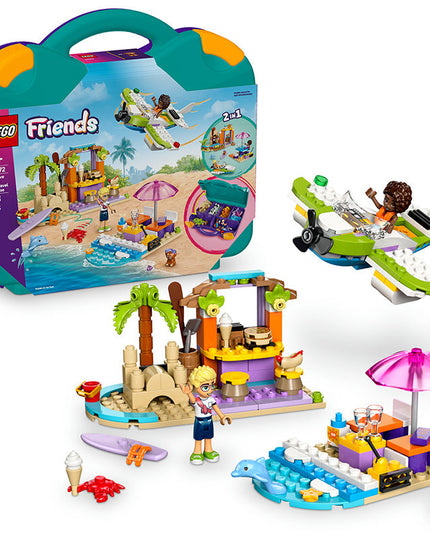 LEGO® Friends Creative Beach and Travel Suitcase Buildable Toy Set 42672