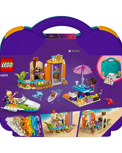 LEGO® Friends Creative Beach and Travel Suitcase Buildable Toy Set 42672