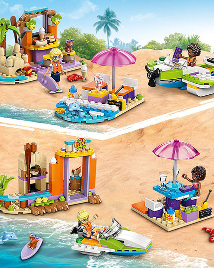 LEGO® Friends Creative Beach and Travel Suitcase Buildable Toy Set 42672