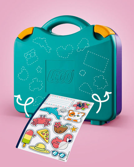 LEGO® Friends Creative Beach and Travel Suitcase Buildable Toy Set 42672