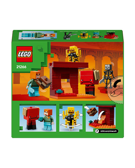 LEGO® Minecraft® The Nether Lava Battle Building Toy 21266