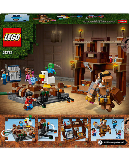 LEGO® Minecraft® Woodland Mansion Fighting Ring Gamer Toy with Mob Figures 21272