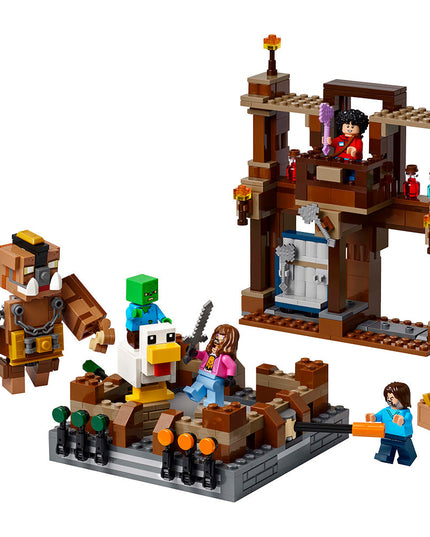 LEGO® Minecraft® Woodland Mansion Fighting Ring Gamer Toy with Mob Figures 21272