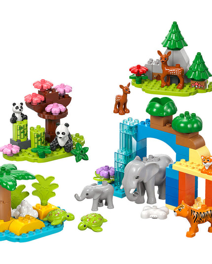 LEGO® DUPLO® 3in1 Wild Animal Families Learning Toy Set 10446