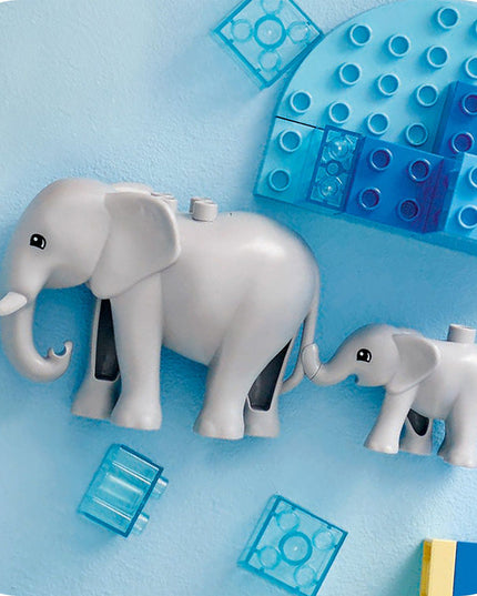 LEGO® DUPLO® 3in1 Wild Animal Families Learning Toy Set 10446