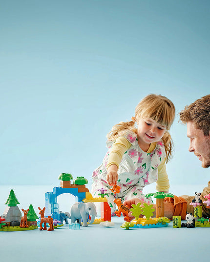 LEGO® DUPLO® 3in1 Wild Animal Families Learning Toy Set 10446