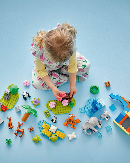 LEGO® DUPLO® 3in1 Wild Animal Families Learning Toy Set 10446