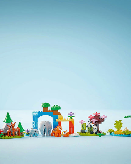 LEGO® DUPLO® 3in1 Wild Animal Families Learning Toy Set 10446
