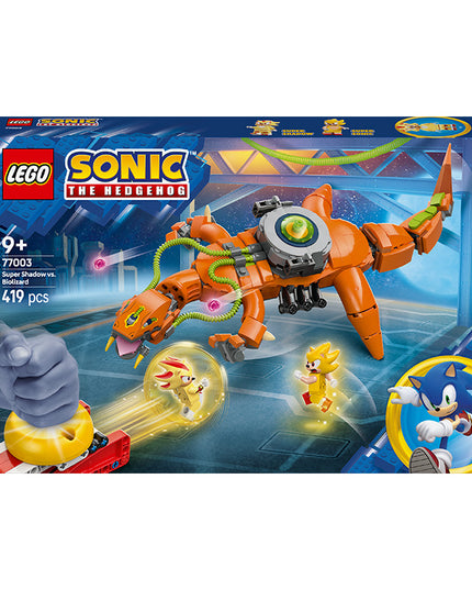 LEGO® Sonic the Hedgehog™ Super Shadow vs. Biolizard Gamer Gift Toy 77003
