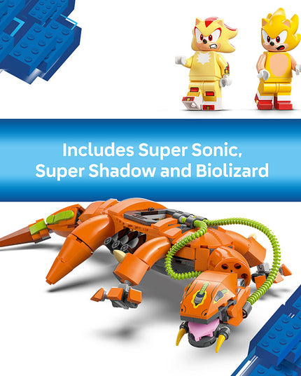 LEGO® Sonic the Hedgehog™ Super Shadow vs. Biolizard Gamer Gift Toy 77003