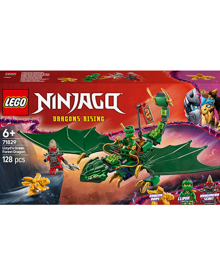 LEGO® NINJAGO® Lloyd’s Green Forest Dragon Toy for Kids 71829