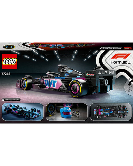 LEGO® Speed Champions BWT Alpine F1® Team A524 Race Car Toy Vehicle 77248