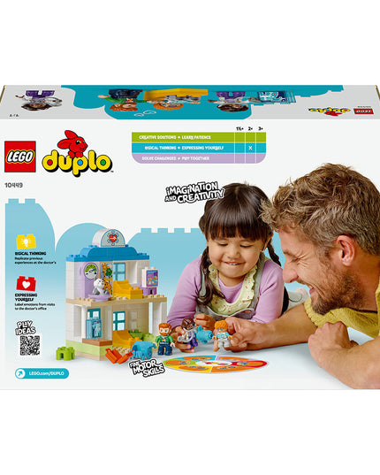 LEGO® DUPLO® First Time: Visit to the Doctor Toy Playset 10449