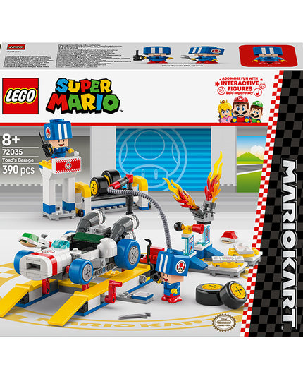 LEGO® Super Mario™: Mario Kart™ – Toad’s Garage, Nintendo® Character Gift 72035