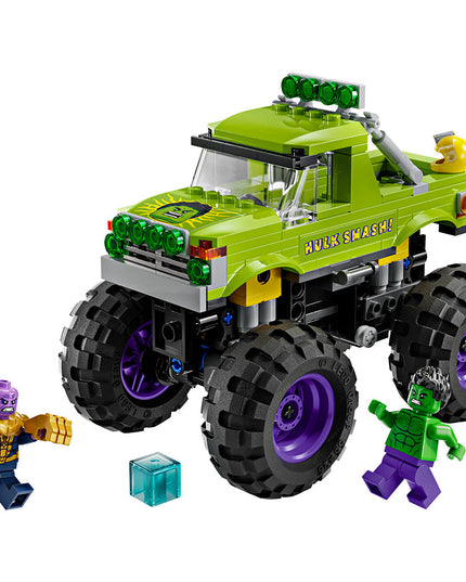 LEGO® ǀ Marvel The Hulk Truck vs. Thanos Super Hero Building Toy Vehicle 76312
