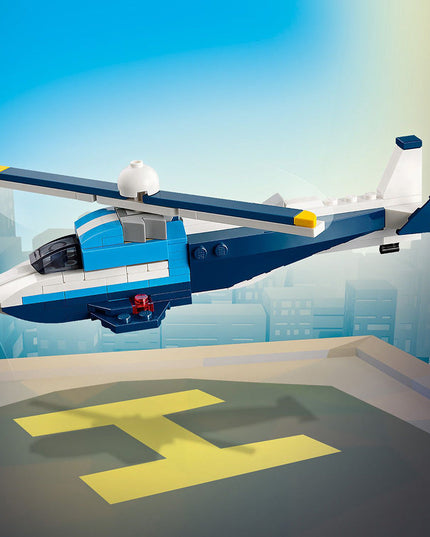 LEGO® Creator 3-in-1 Aircraft: Race Plane Toy for Kids 31160