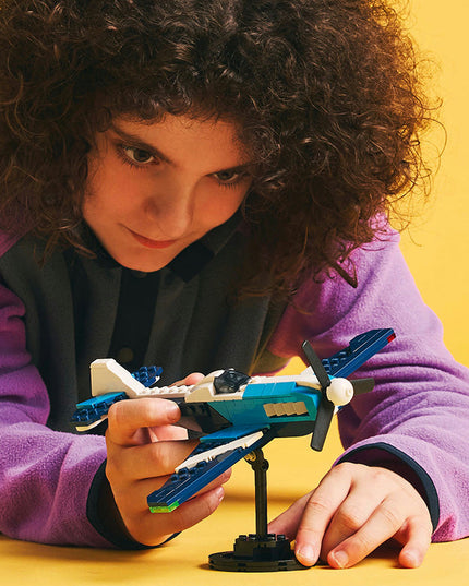 LEGO® Creator 3-in-1 Aircraft: Race Plane Toy for Kids 31160