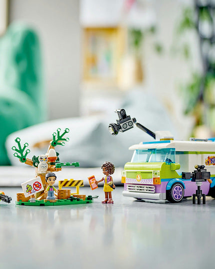 LEGO® Friends Newsroom Van Building Toy Set 41749