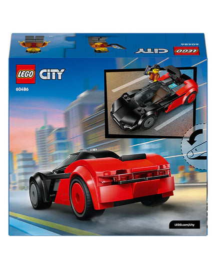 LEGO® City EV Supercar Toy Building Kit and Minifigure 60486