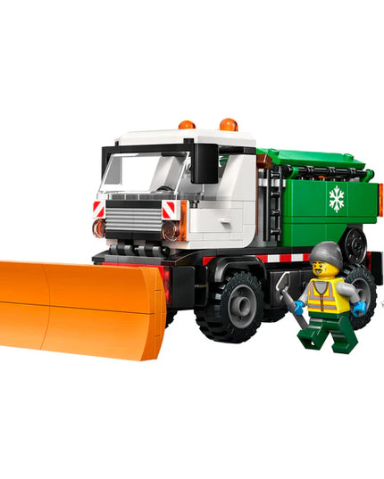 LEGO® City Snowplough Truck Toy Vehicle with Minifigure 60490