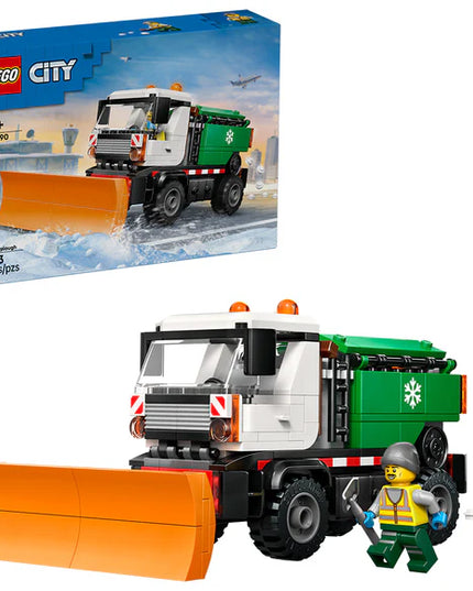 LEGO® City Snowplough Truck Toy Vehicle with Minifigure 60490