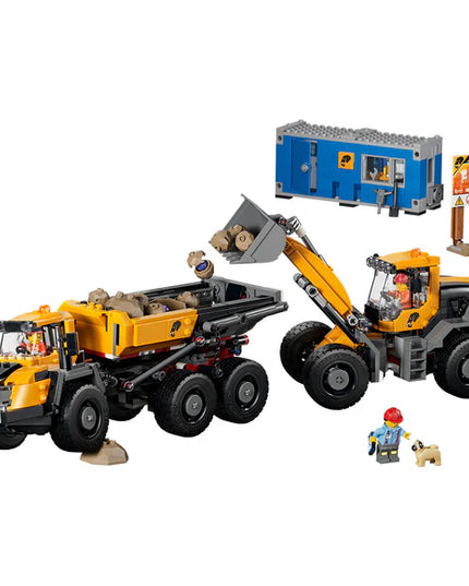LEGO® City Dump Truck & Front End Loader Construction Toy 60494