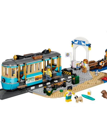 LEGO® City Classic Beach Tram - Train Toys 60506