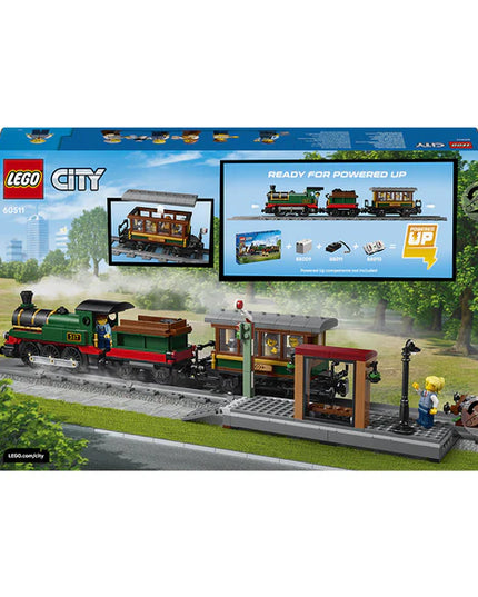 LEGO® City Vintage Steam Train - Toy Building Set 60511