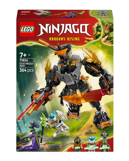 LEGO® Ninjago Cole's Mission Mech & Dragon Zane 71854