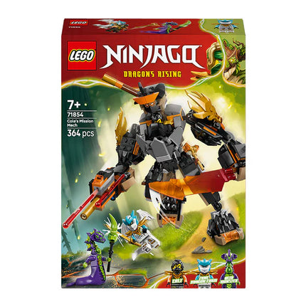 LEGO® Ninjago Cole's Mission Mech & Dragon Zane 71854