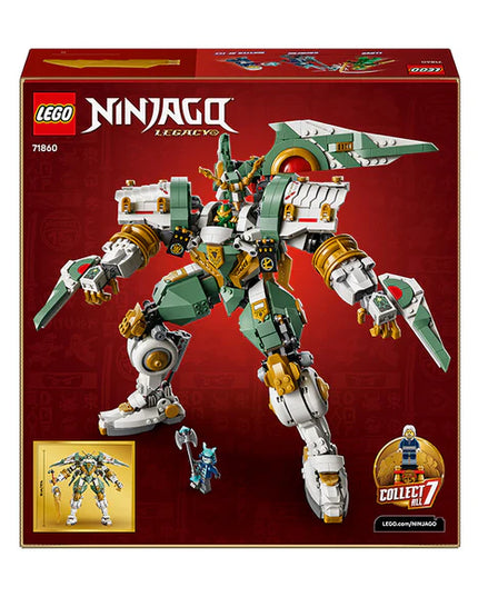 LEGO® NINJAGO® Lloyd's Titan Mech 15th Anniversary Toy Model Building Kit 71860